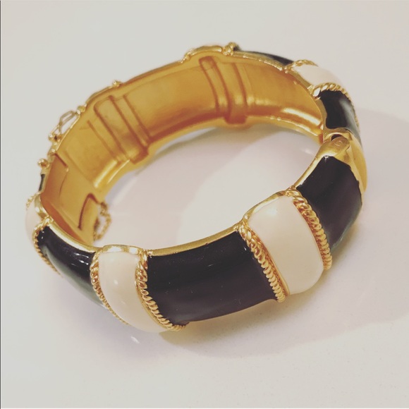 J. Crew Jewelry - 💜SALE💜 J. Crew Vintage Enamel Bangle - Excellent